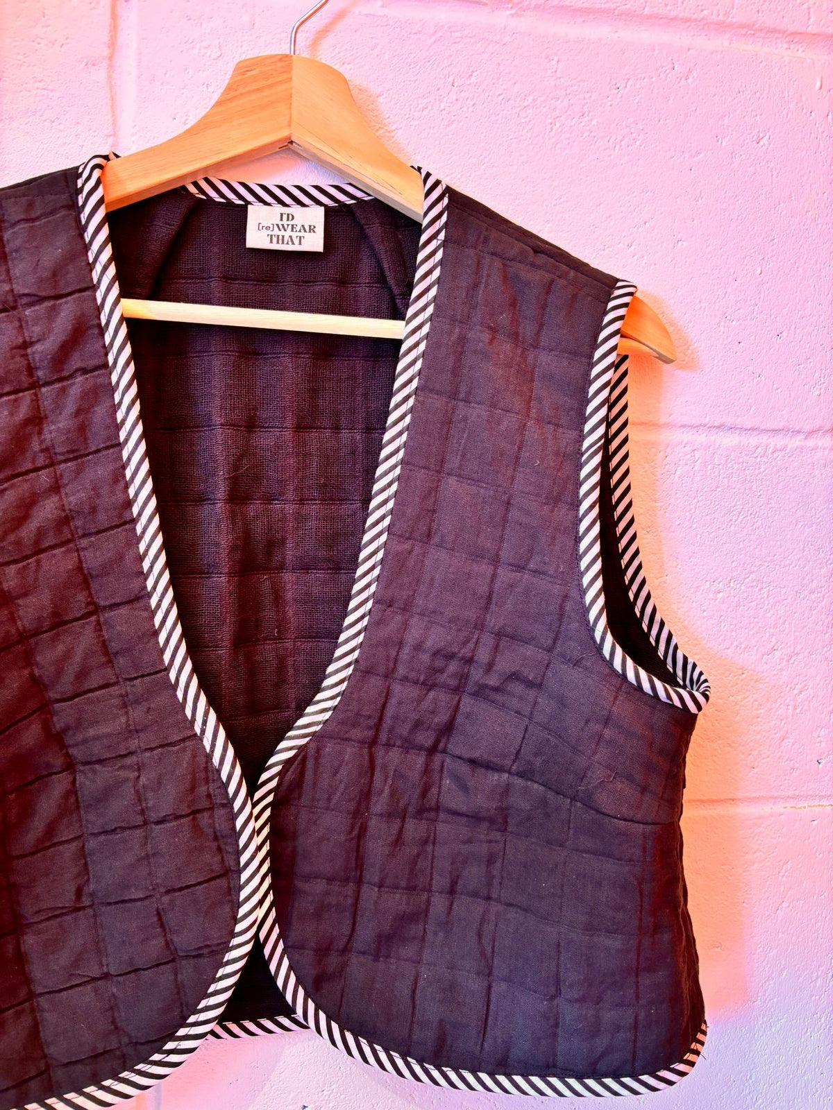 I'd [re]Wear That - The Studio Quilted Vest No.001 - I'd Wear That