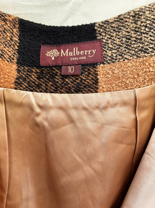 Mulberry England Heritage Wool Check Wrap Skirt - I'd Wear That