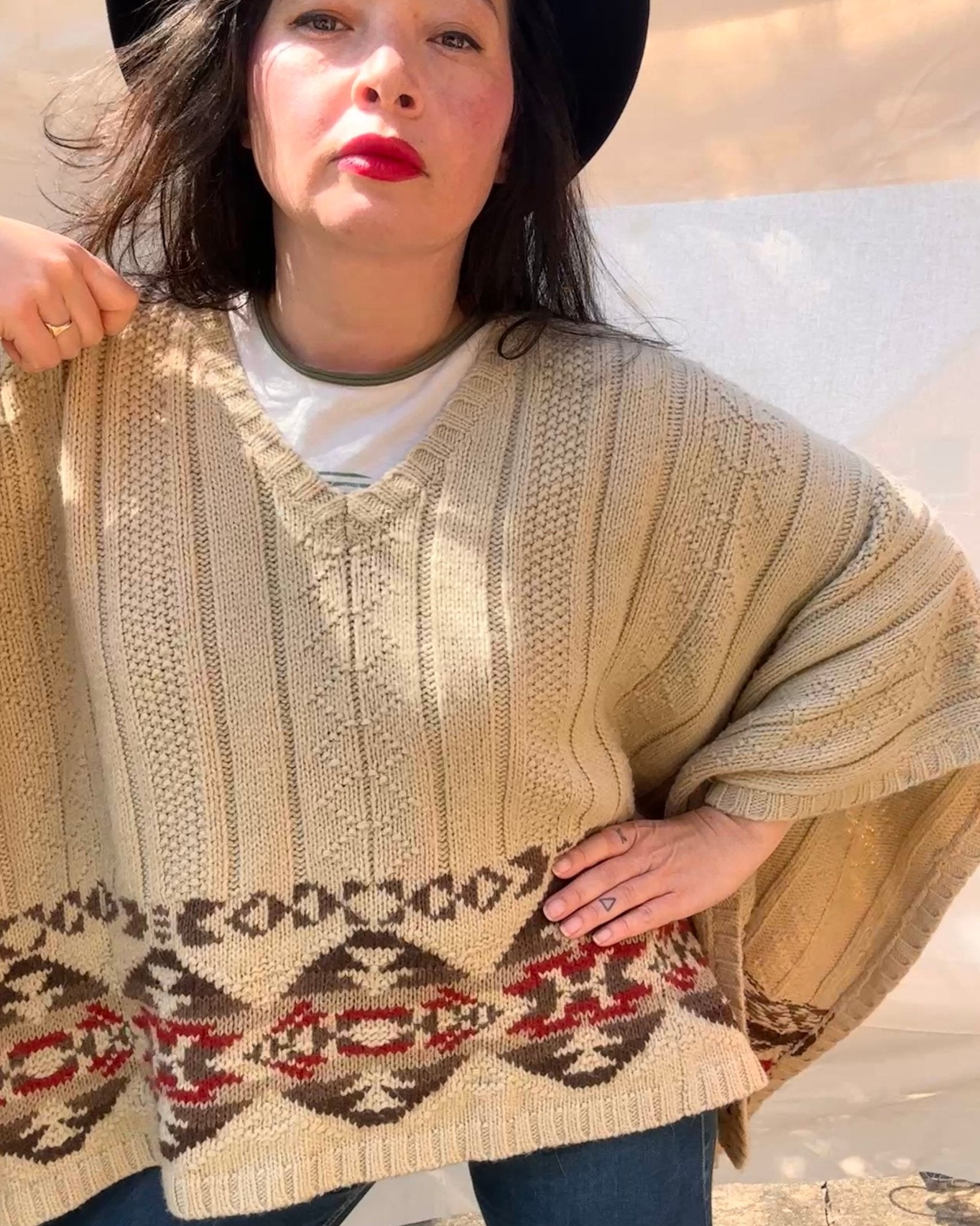 Ralph Lauren Denim & Supply Poncho Knit - I'd Wear That