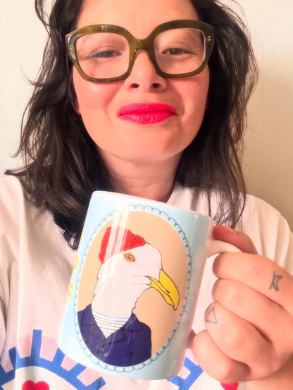 The Chip Thief Seagull Mug - I'd Wear That