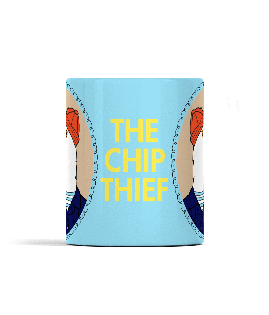 The Chip Thief Seagull Mug - I'd Wear That