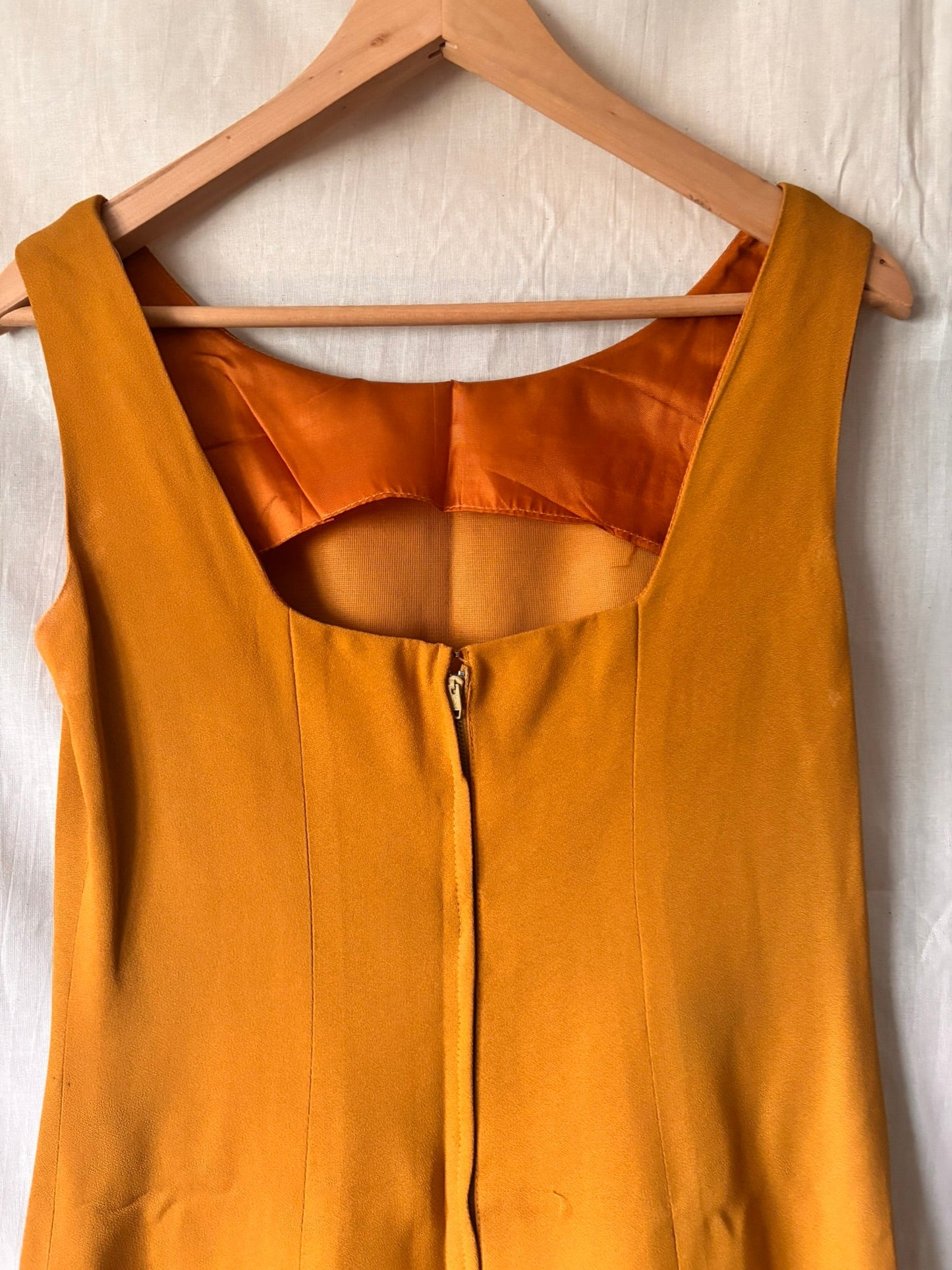Vintage 1960s Mustard Mod Dress from Shubette - I'd Wear That