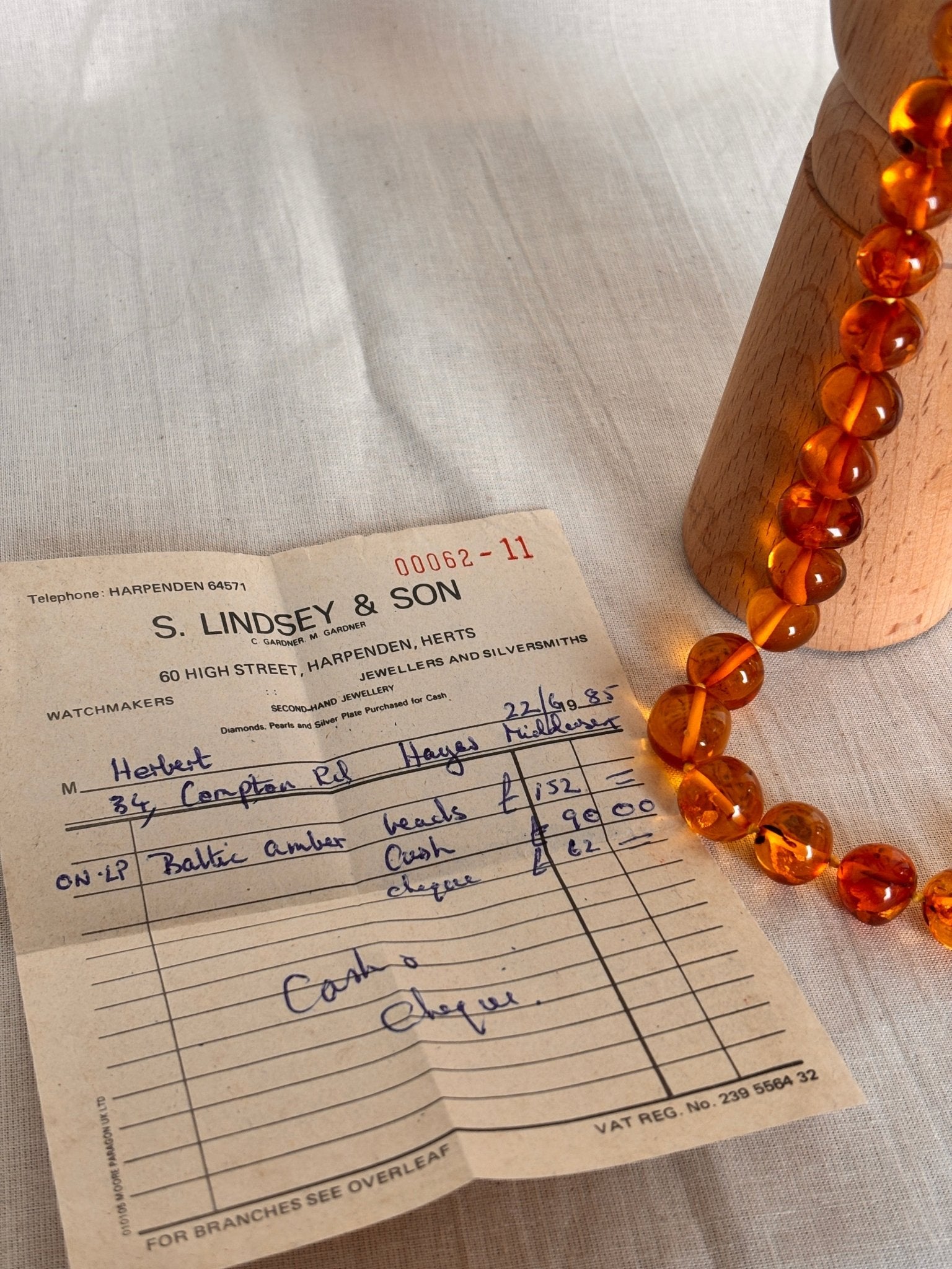 Vintage Baltic Amber Necklace | Genuine 1985 Amber Beads - I'd Wear That
