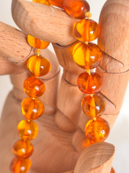 Vintage Baltic Amber Necklace | Genuine 1985 Amber Beads - I'd Wear That