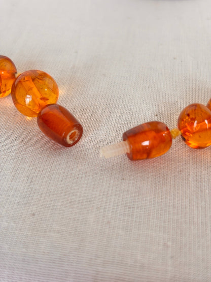 Vintage Baltic Amber Necklace | Genuine 1985 Amber Beads - I'd Wear That