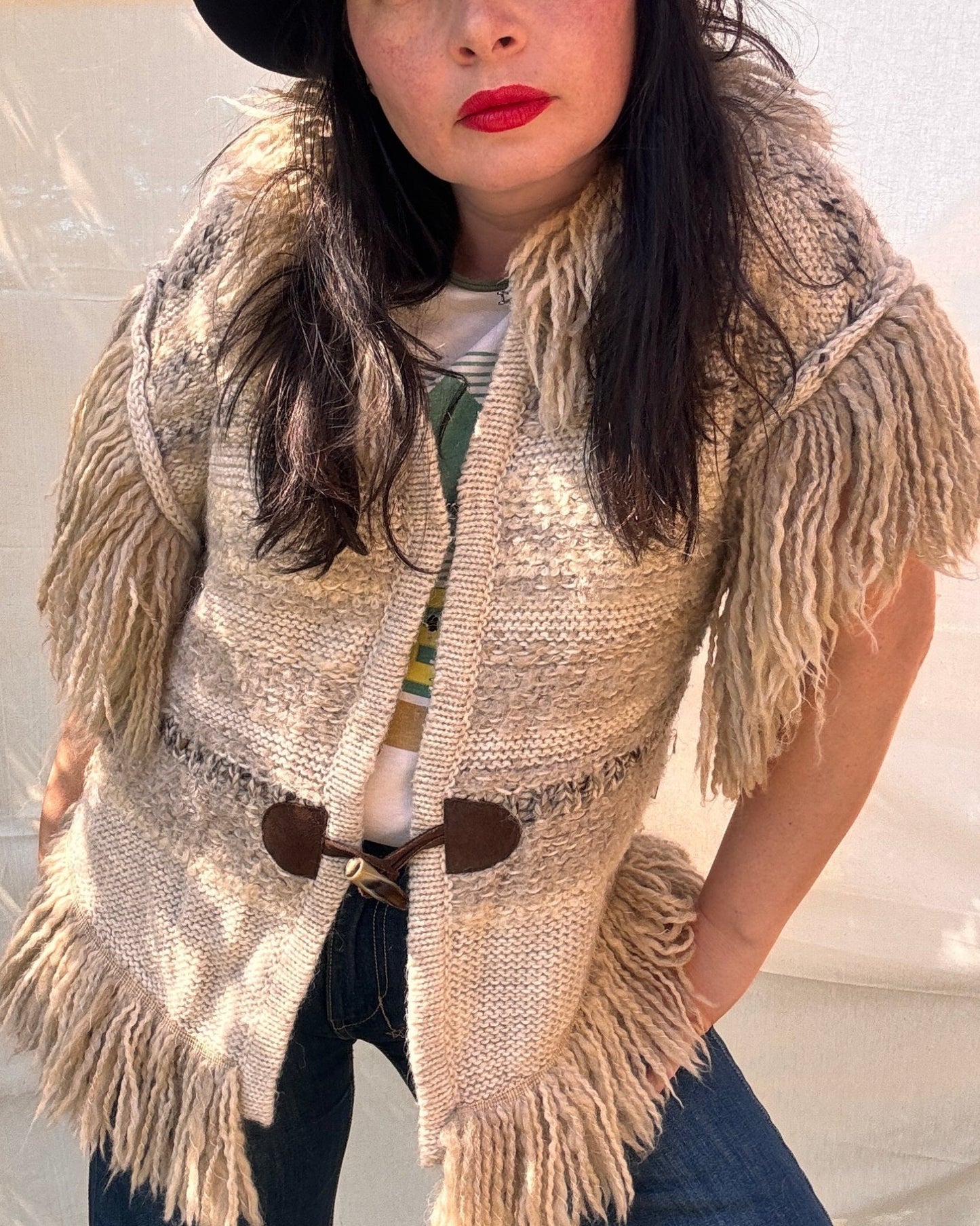 Vintage Just Cavalli Sleeveless Knit Cardigan - I'd Wear That