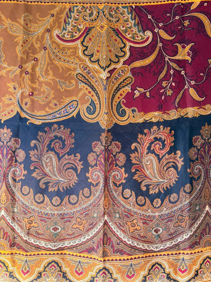 Vintage Liz Claiborne Silk Scarf – Paisley Print (80cm) - I'd Wear That